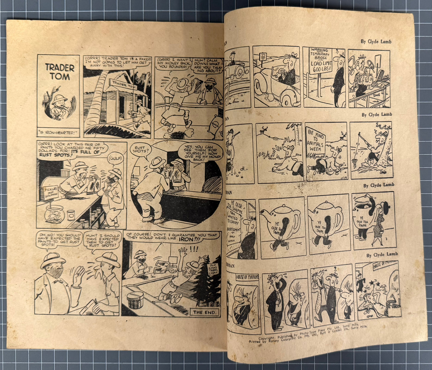 TWIN EARTHS #15 [PAGE PUBLICATIONS] AUSTRALIAN COMIC 1970