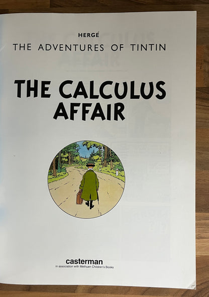 The Adventures of Tintin, The Calculus Affair by Herge Casterman Pubs., 1993