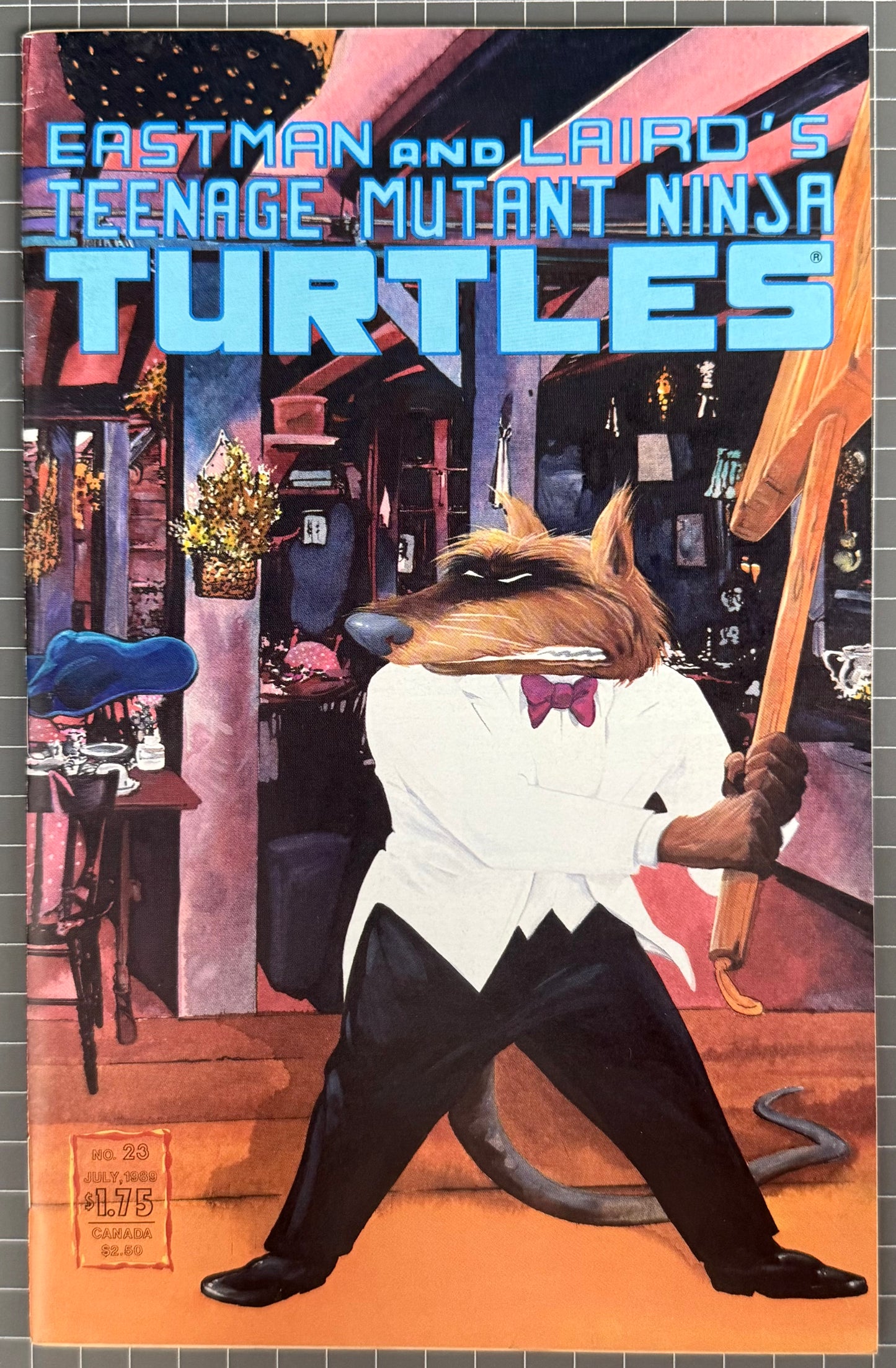 TEENAGE MUTANT NINJA TURTLES #23 (TMNT) [MIRAGE] COMIC 1989 FN+