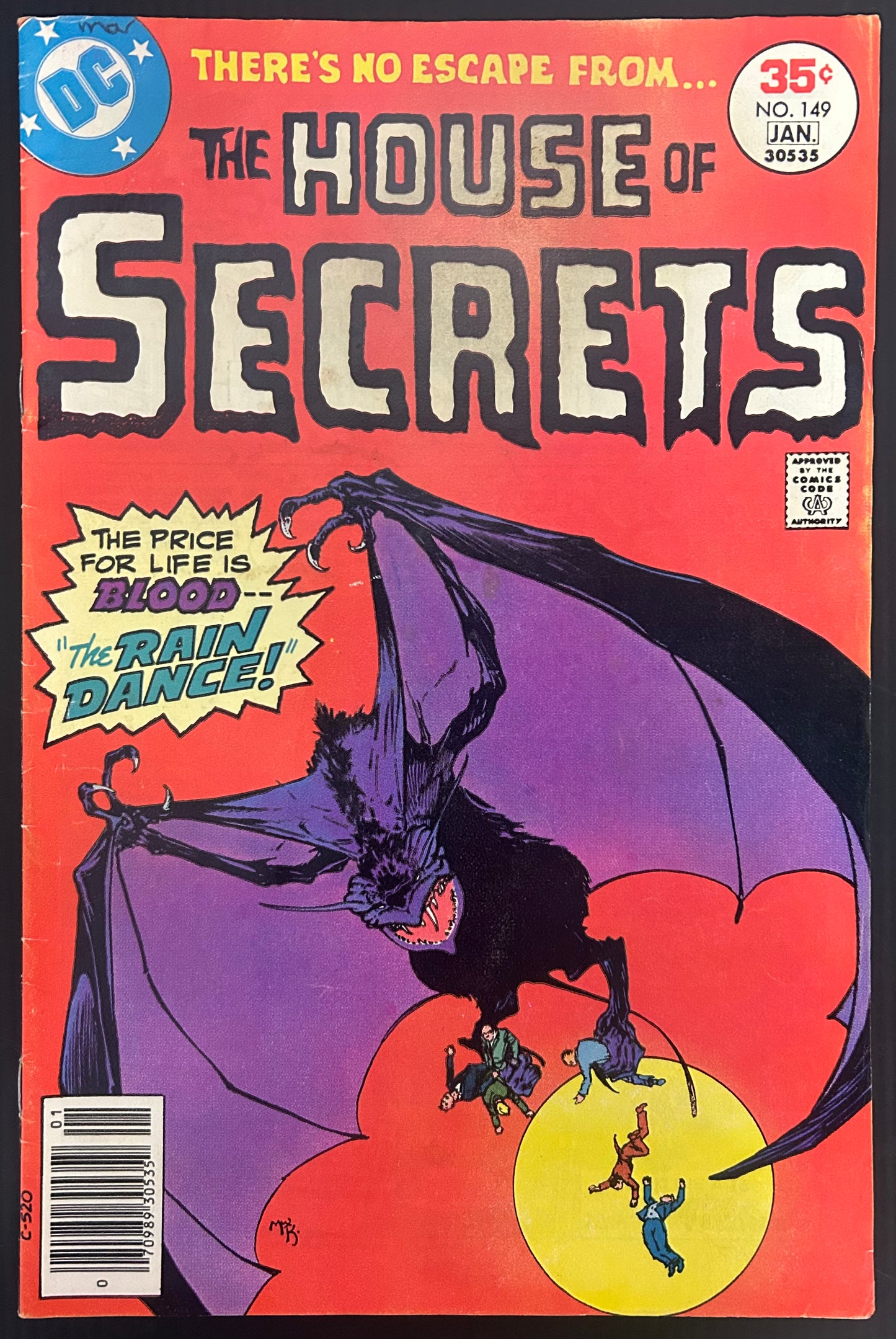 HOUSE OF SECRETS #149 [DC] COMIC 1978 FN+