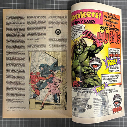 🔑 THE FLASH #1 [DC COMICS] NEWSSTAND *PREMIERE ISSUE* 1987