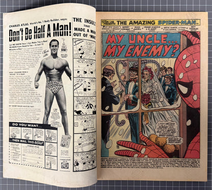 🔑 THE AMAZING SPIDER-MAN #131 [MARVEL COMICS] DIRECT 1974 VG-