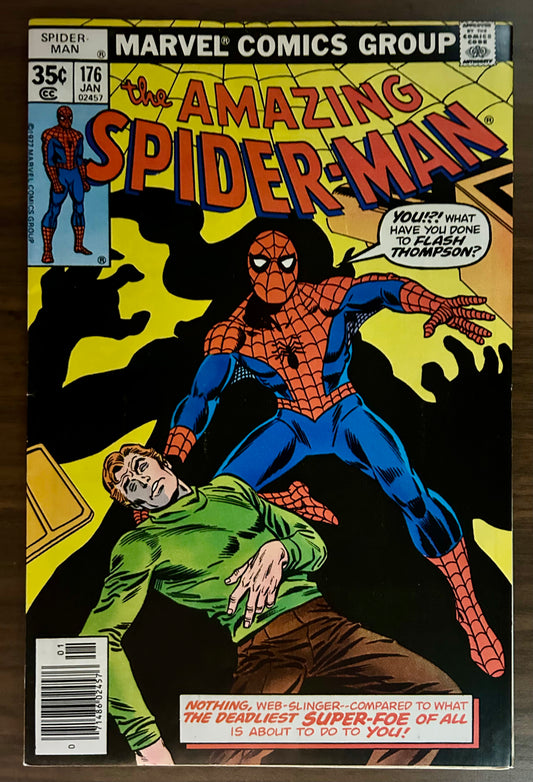 🔑 THE AMAZING SPIDER-MAN #176 [MARVEL COMICS] *GREEN GOBLIN DEBUT* 1978