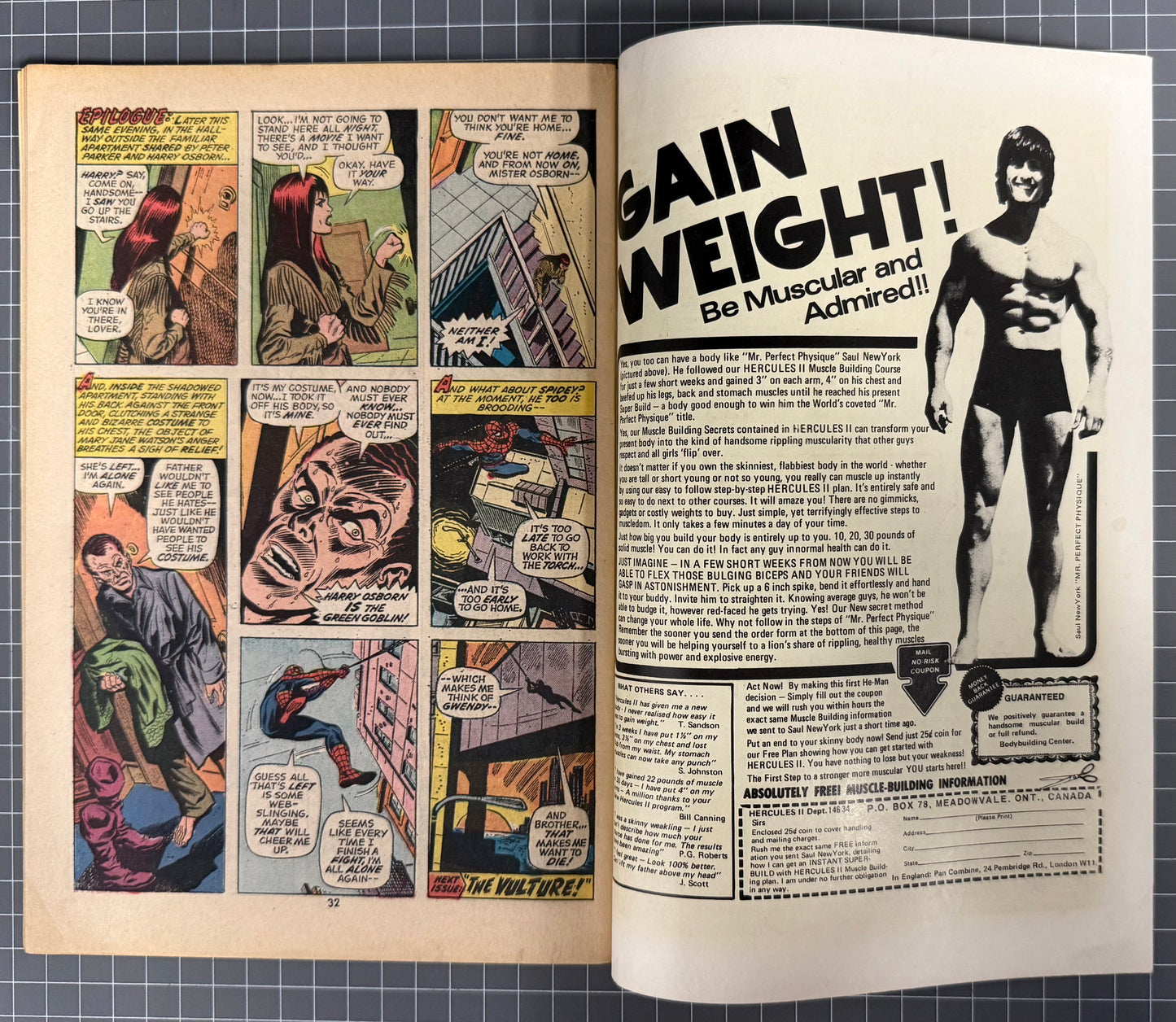 THE AMAZING SPIDER-MAN #126 [MARVEL COMICS] DIRECT 1973 FN+