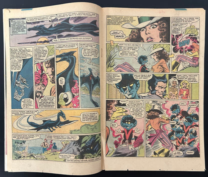 🔑 THE UNCANNY X-MEN #153 [MARVEL COMICS] *1ST APP. BAMFS* 1982 VG-