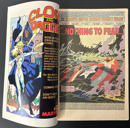 🔑 MARVEL SUPER-HEROES SECRET WARS [MARVEL COMICS] DIRECT *FINAL ISSUES* 1985 FN
