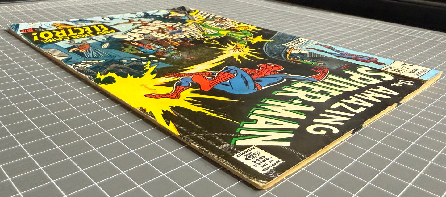 THE AMAZING SPIDER-MAN #82 [MARVEL COMICS] DIRECT 1970 GD