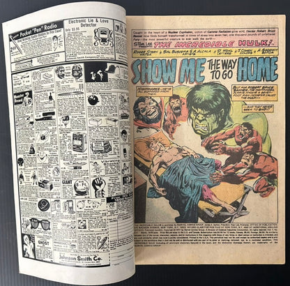 THE INCREDIBLE HULK #221 [MARVEL COMICS] NEWSSTAND 1978 FN/VF