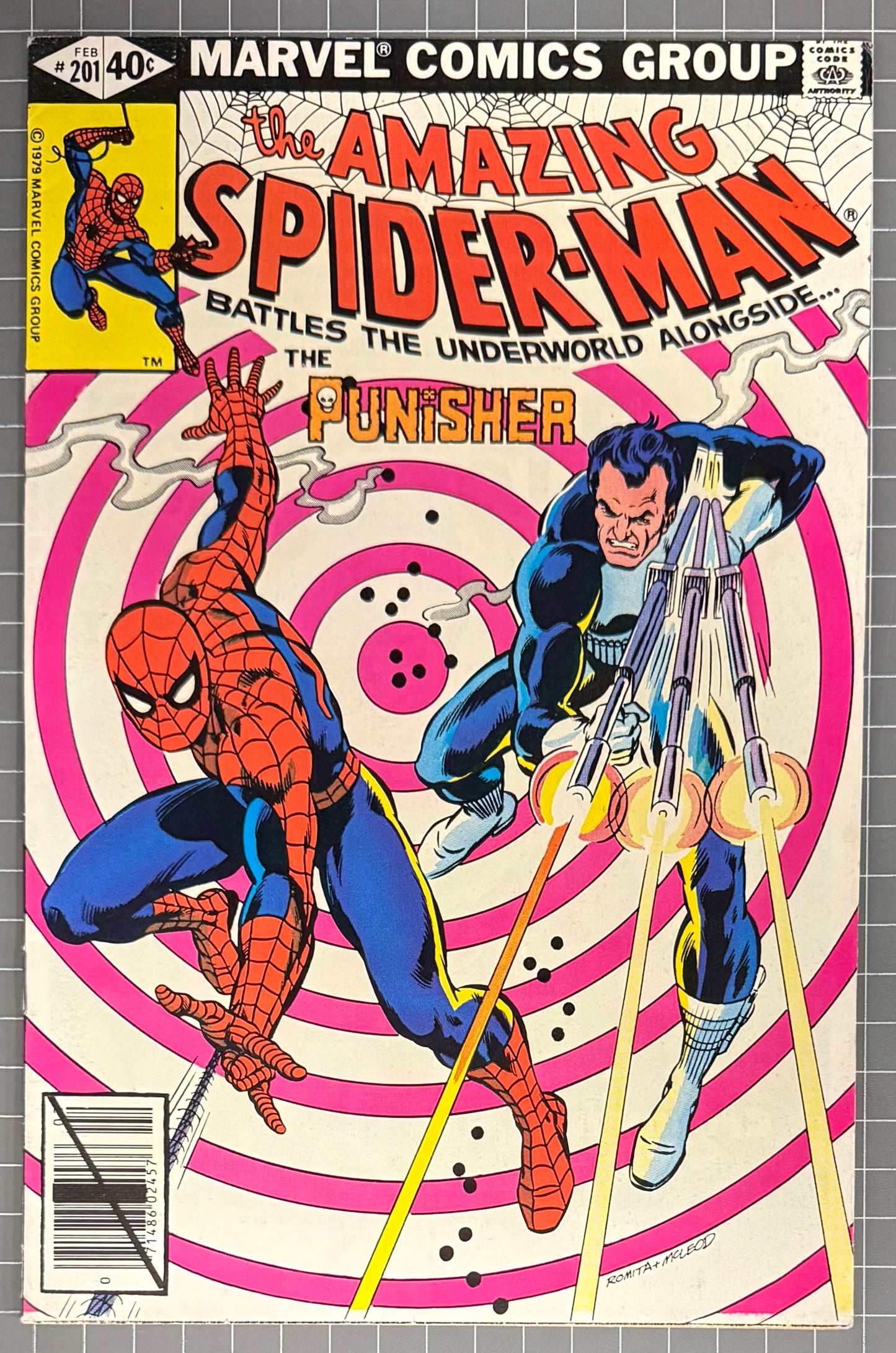 🔑 THE AMAZING SPIDER-MAN #201 [MARVEL COMICS] DIRECT 1980 VF