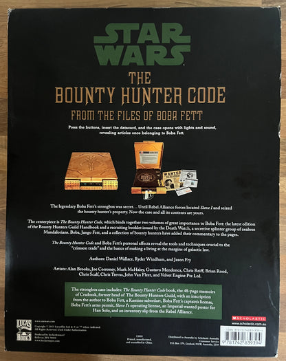STAR WARS THE BOUNTY HUNTER CODE FROM THE FILES OF BOBA FETT DELUXE VAULT ED.