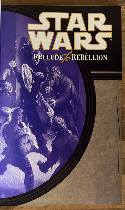 Star Wars: Prelude to Rebellion Graphic Novel - Jan Strnad 1st Print. 2000 Dark Horse