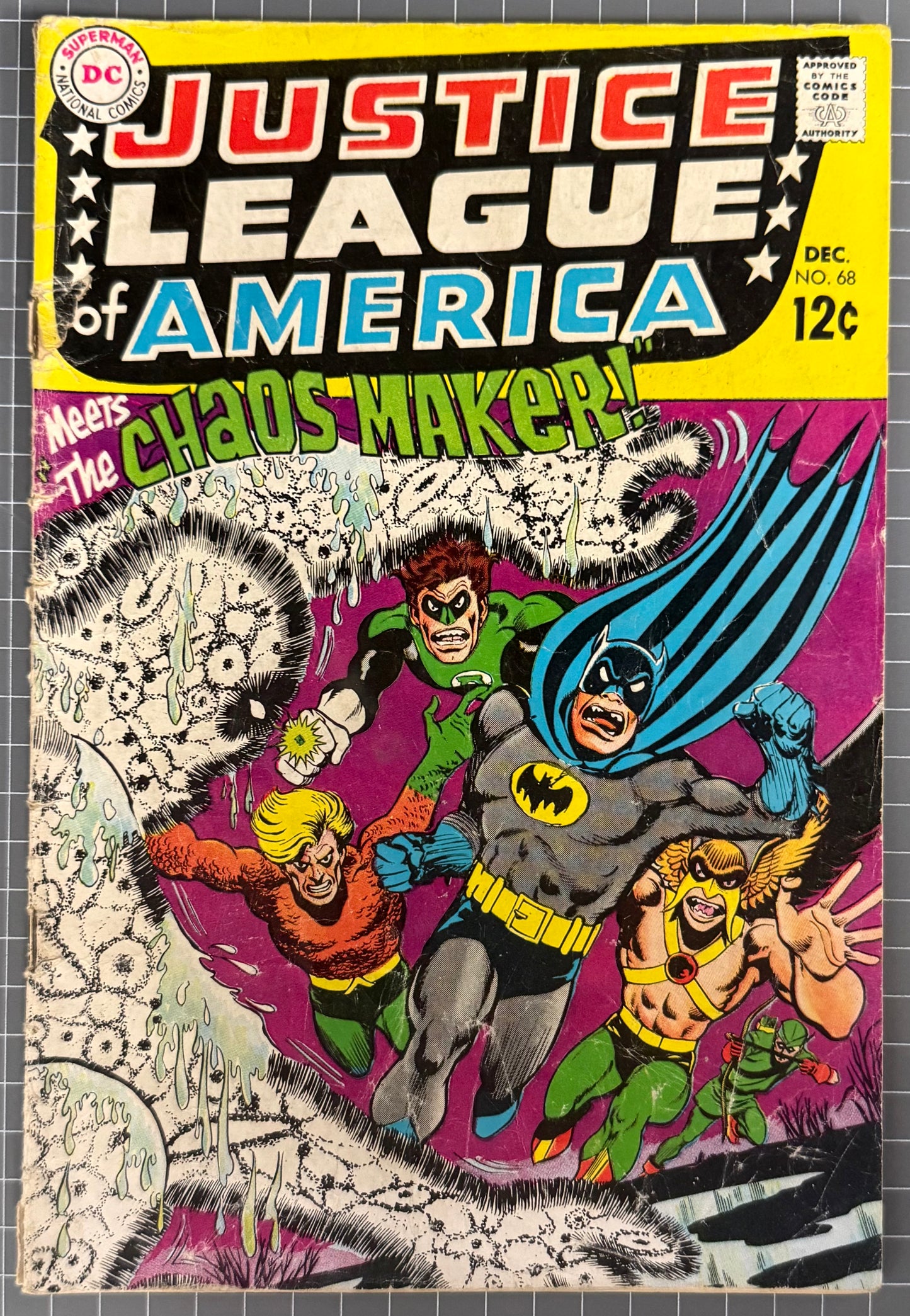 JUSTICE LEAGUE OF AMERICA #68 [DC COMICS] 1968 VG-