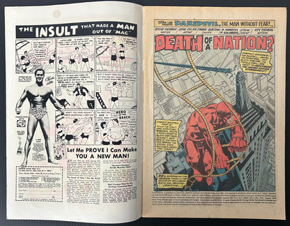 DAREDEVIL #112 [MARVEL COMICS] DIRECT 1974 FN-