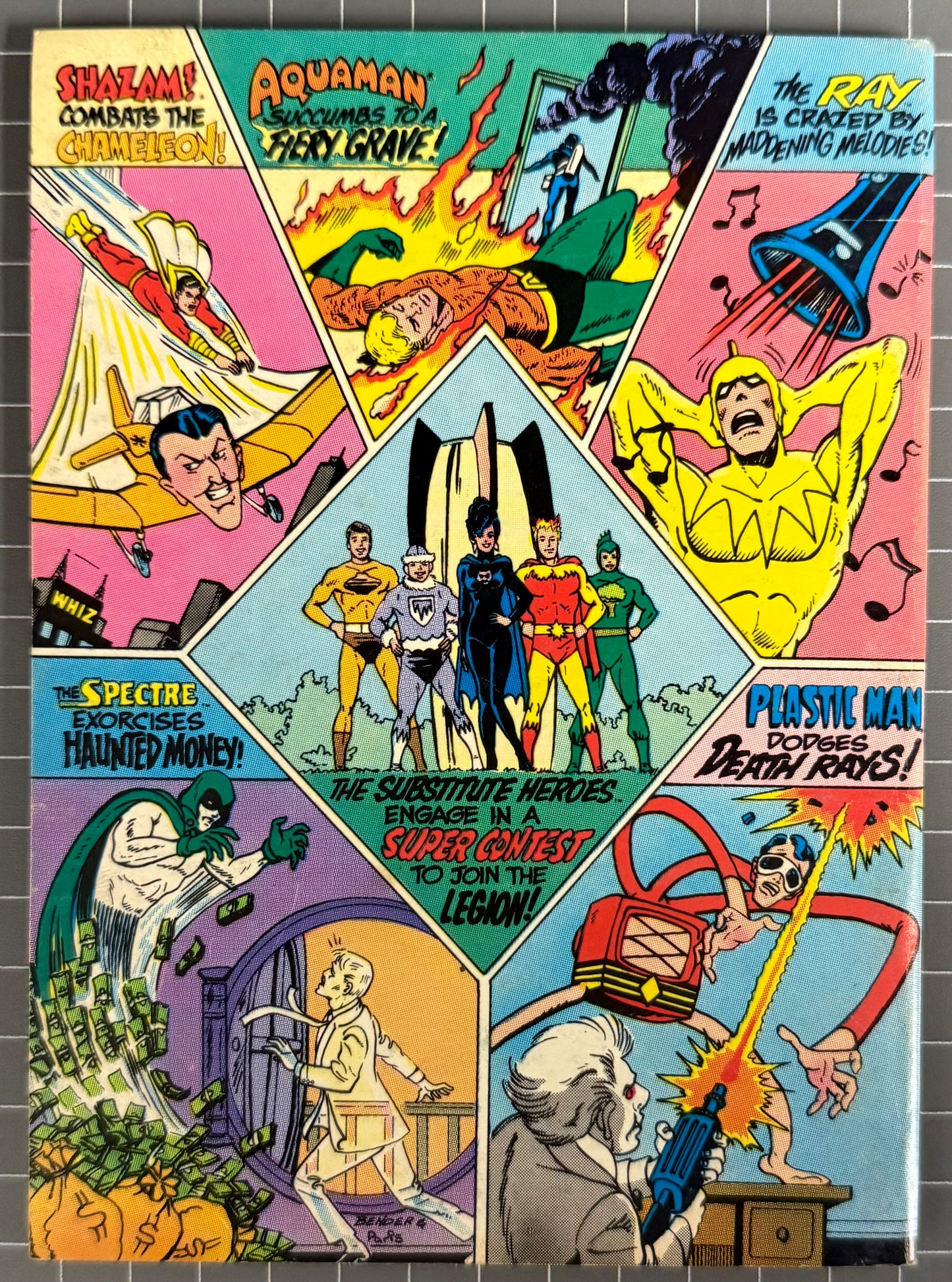 ADVENTURE COMICS #501 [DC COMICS] POCKET SIZE *HITLER/NAZI* 1983 FN/VF