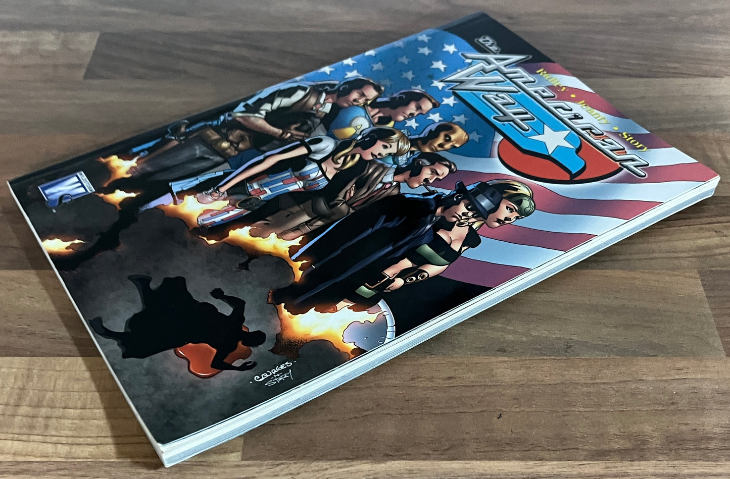 The American Way  Graphic Novel by John  Ridley, Georges Jeanty First Edition, 2007