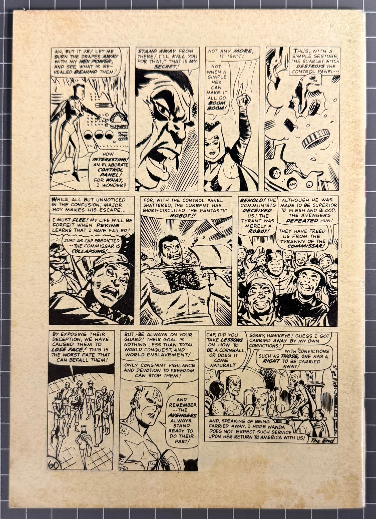 🔑 THE AVENGERS #6 [YAFFA PUBLISHING] AUSTRALIAN MARVEL DIGEST COMIC 1981