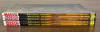 Wolverine Origins Vol. 1-5 Collected Edition Set - Daniel Way, 1st Print, Marvel