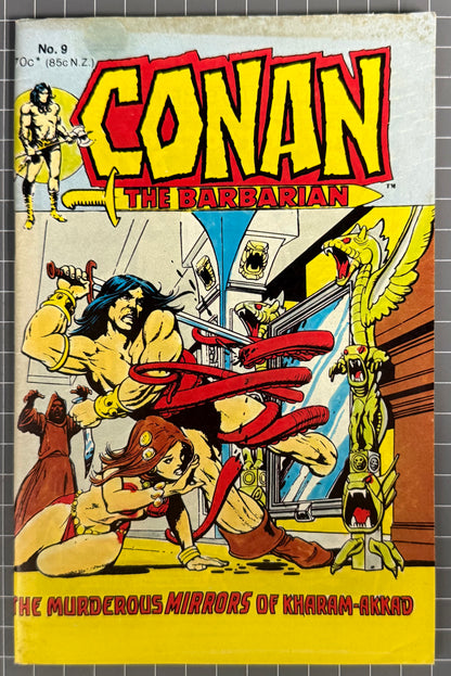 CONAN THE BARBARIAN #9 [YAFFA PUBLISHING] AUSTRALIAN MARVEL DIGEST COMIC 1981
