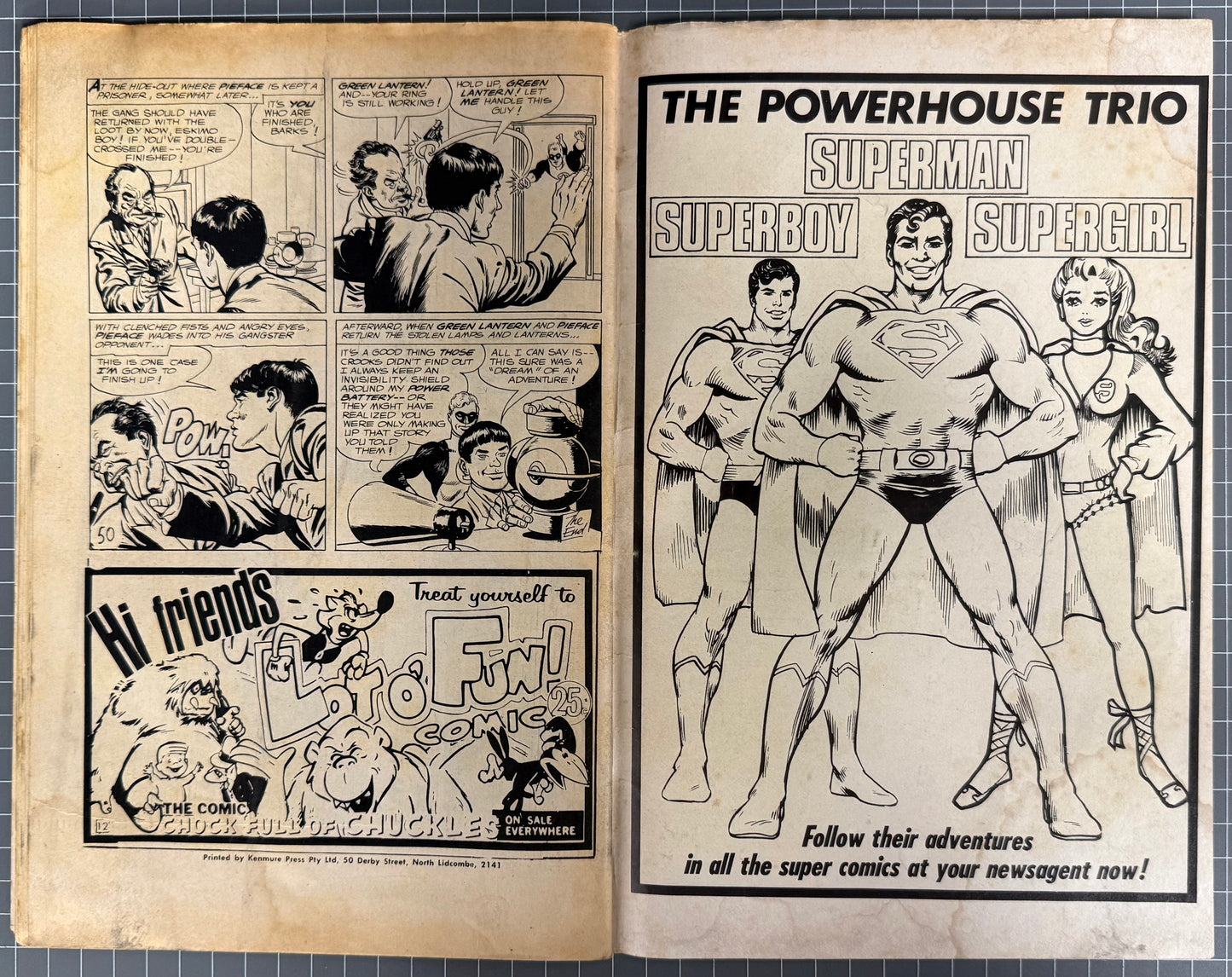THE GREEN LANTERN #1 [K. G. MURRAY] AUSTRALIAN COMIC 1974