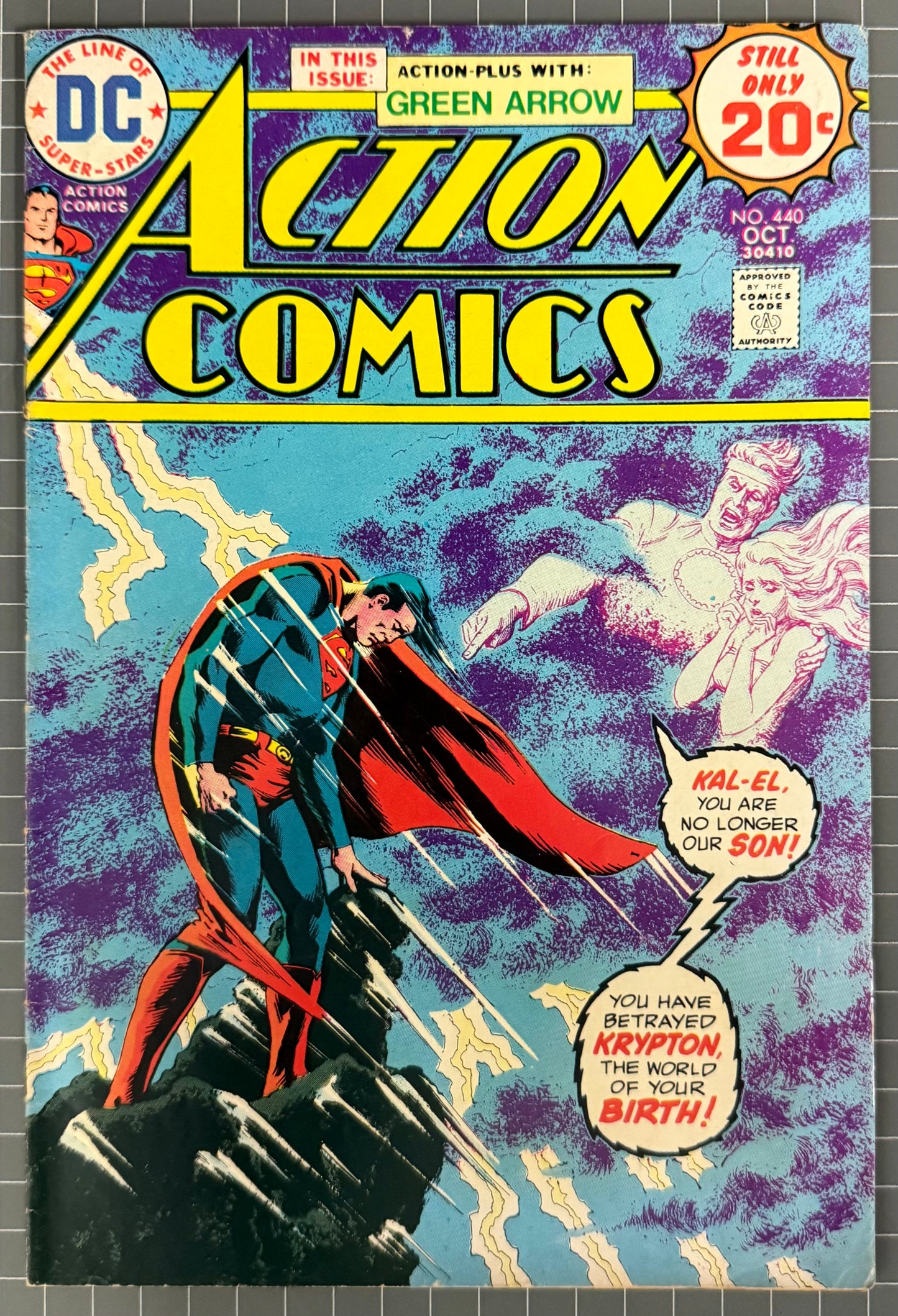 🔑 ACTION COMICS #440 [DC COMICS] DIRECT 1974 FN+