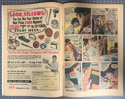 🔑 HERO FOR HIRE #10 [MARVEL COMICS] *LUKE CAGE* DIRECT 1973 FN-