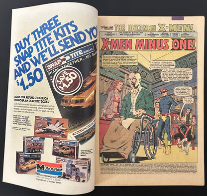 THE UNCANNY X-MEN #151 [MARVEL COMICS] DIRECT 1981 VF+