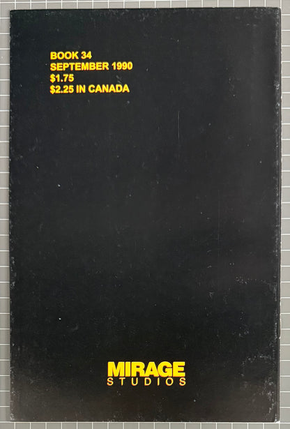 TEENAGE MUTANT NINJA TURTLES #34 (TMNT) [MIRAGE] COMIC 1990 NM-