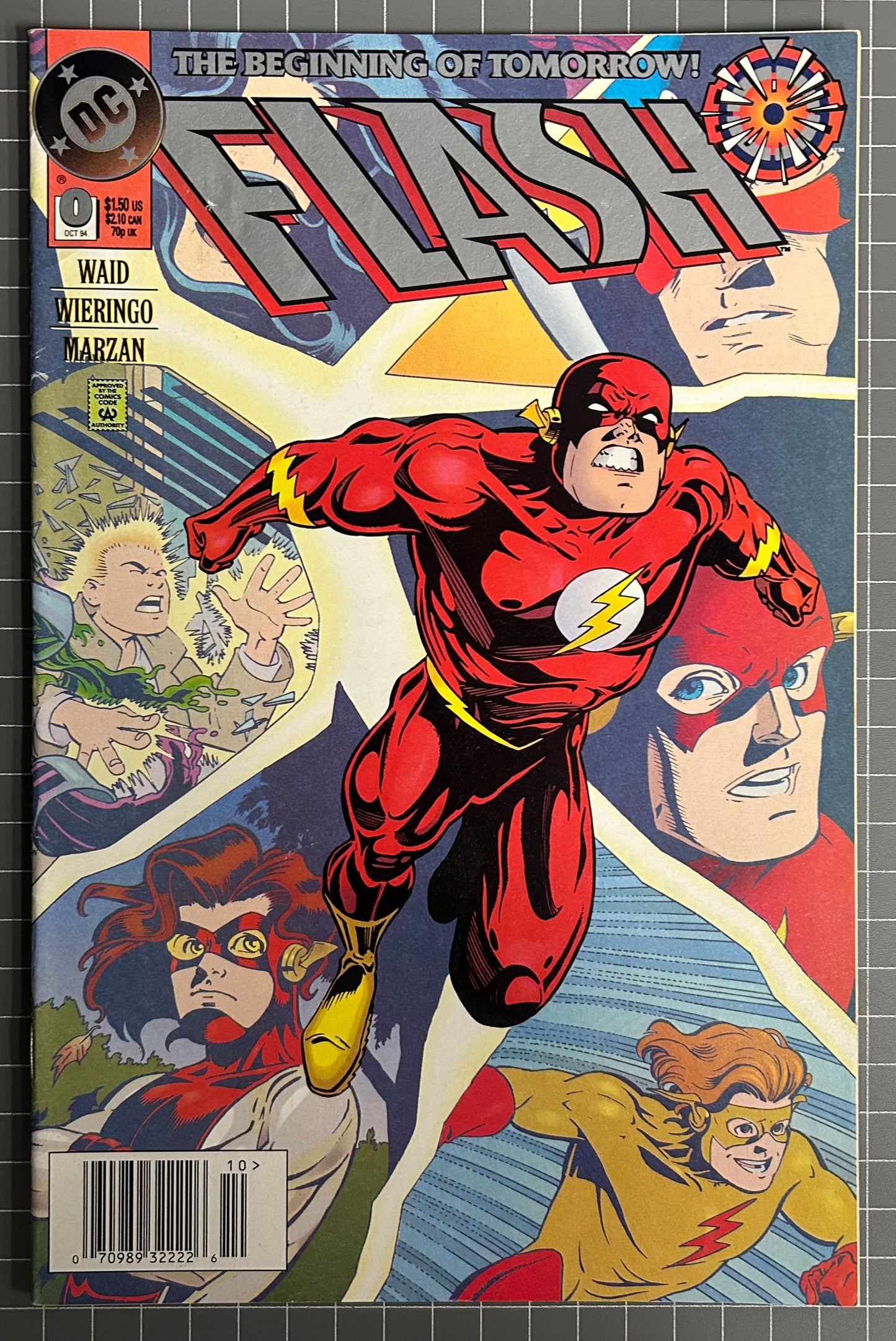 THE FLASH #0 [DC COMICS] NEWSSTAND 1994 VF