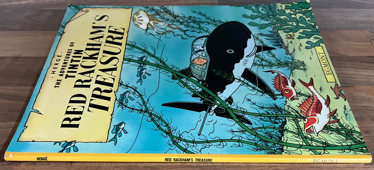 ADVENTURES OF TINTIN: RED RACKHAM'S TREASURE - HERGE, EGMONT PUBLISHERS