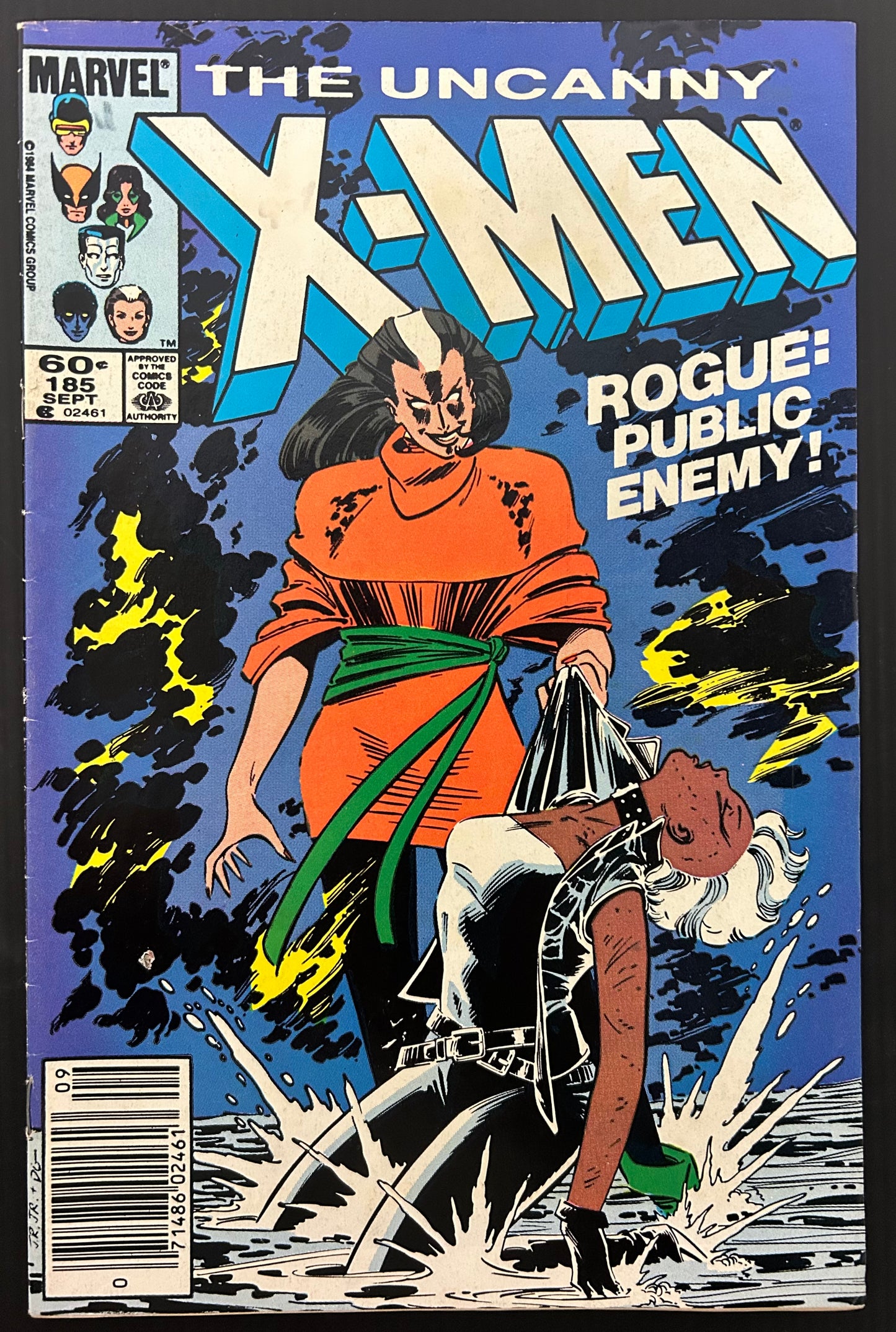 🔑 THE UNCANNY X-MEN #185 [MARVEL COMICS] 1984 FN