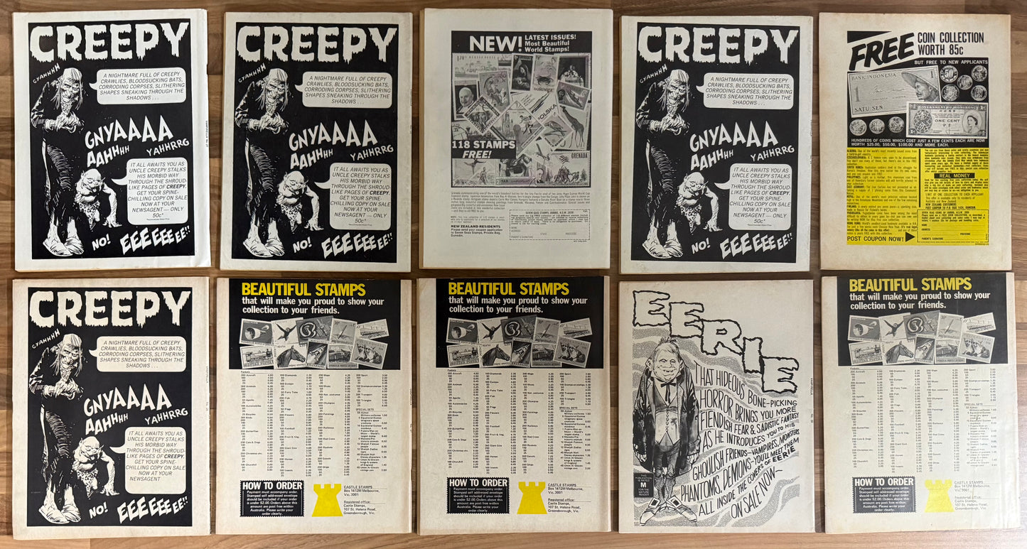 VAMPIRELLA COMPLETE SET #1-54 [MURRAY] AUSTRALIAN HORROR COMIC MAGAZINE 1974-78