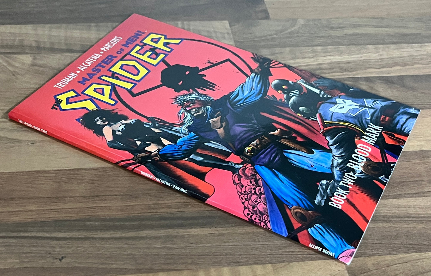 Master of Men: The Spider TPB Graphic Novels #1-3 - 1991 Eclipse Books