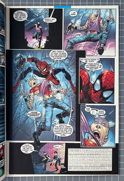 THE AMAZING SPIDER-MAN #32 (#473) [MARVEL COMICS] NEWSSTAND 2001 VG/FN