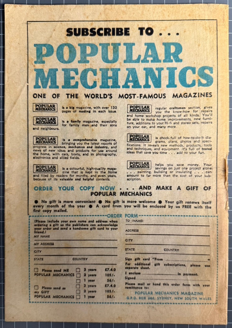 JANE ARDEN #27 (ATLAS PUBLICATIONS) AUSTRALIAN PRE-DECIMAL COMIC 1966