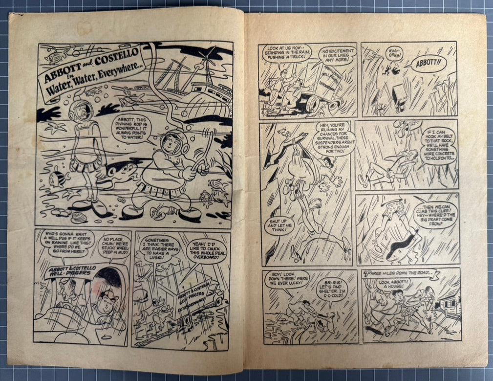 ABBOTT AND COSTELLO #3 (M. RUBIN) AUSTRALIAN PRE-DECIMAL COMIC 1955