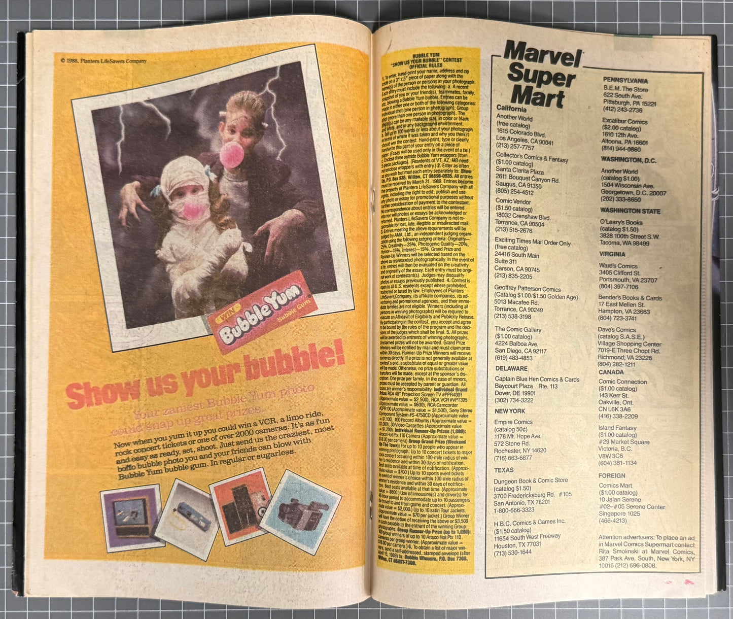 🔑 UNCANNY X-MEN #239 [MARVEL COMICS] DIRECT 1988 FN