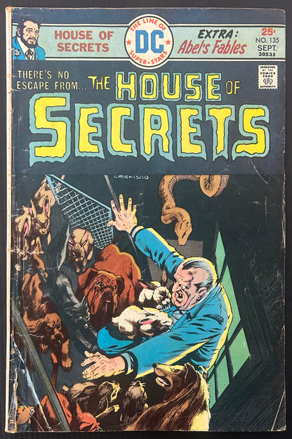 HOUSE OF SECRETS #135 [DC] COMIC 1975 GD+