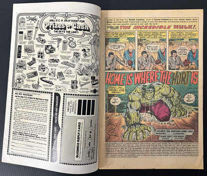 THE INCREDIBLE HULK #215 [MARVEL COMICS] NEWSSTAND 1977 FN-