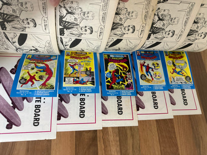🔑 5 x GIANT TEAM-UP ANNUAL #1 + 5 SWAP CARDS [NEWTON COMICS] AUSTRALIAN 1975