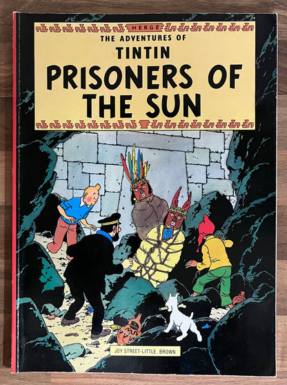 Hergé: Tintin Lot of 11 Joy Street Little Brown PBs, American Eds 1970s