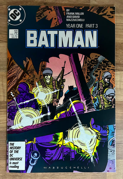 BATMAN #406 [DC COMICS] 1987