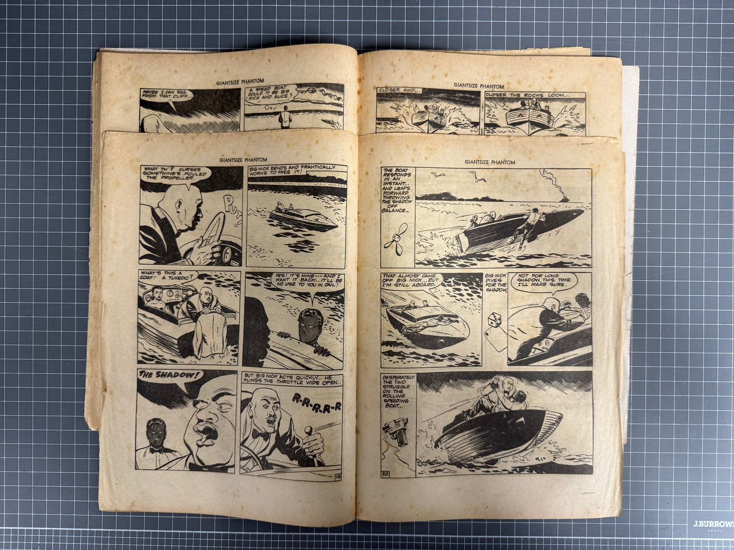 GIANTSIZE COMIC WITH THE PHANTOM #2 (FREW) AUSTRALIAN *SCARCE* PRE-DECIMAL 1957