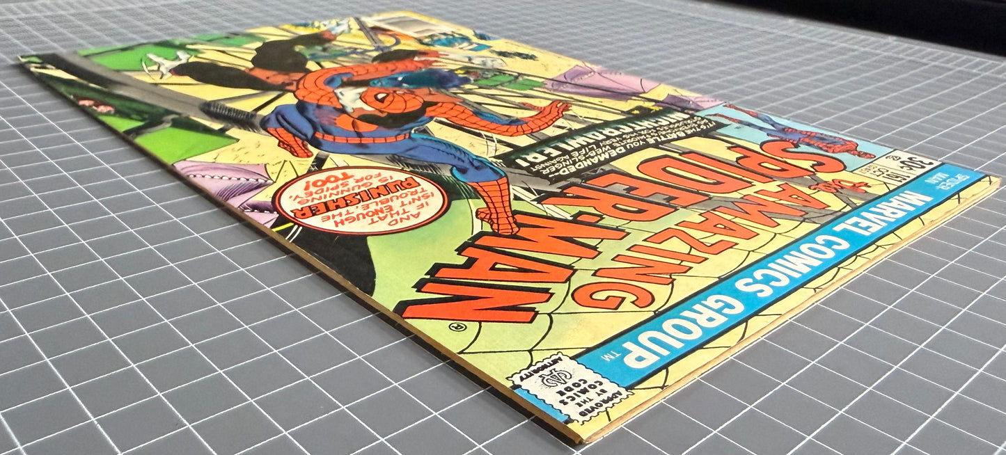 🔑 AMAZING SPIDER-MAN #161 [MARVEL COMICS] *1ST CAMEO APP. JIGSAW* 1976 VG/FN