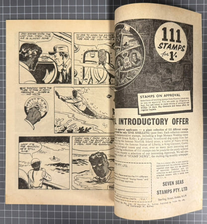 THE SHADOW #101 [TRICHO] AUSTRALIAN PRE-DECIMAL COMIC 1963