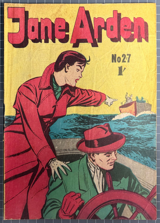 JANE ARDEN #27 (ATLAS PUBLICATIONS) AUSTRALIAN PRE-DECIMAL COMIC 1966