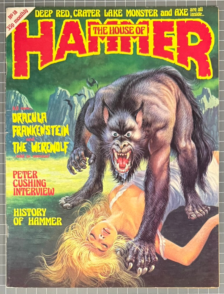 HOUSE OF HAMMER #18 [GENERAL BOOK] HORROR MAGAZINE 1978 FN/VF