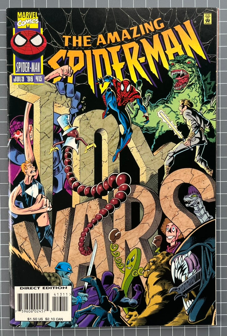 THE AMAZING SPIDER-MAN #413 [MARVEL COMICS] *KOOL AID SACHET* 1996 VF-