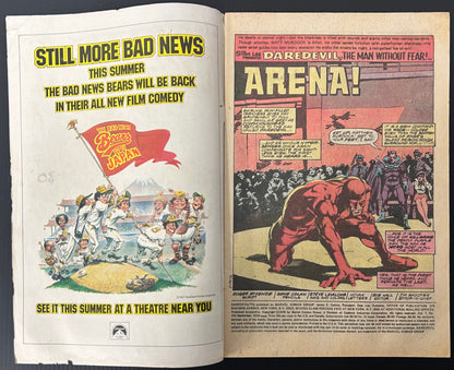 DAREDEVIL #154 [MARVEL COMICS] NEWSSTAND 1978 VG+