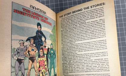 ADVENTURE COMICS #501 [DC COMICS] POCKET SIZE *HITLER/NAZI* 1983 FN/VF