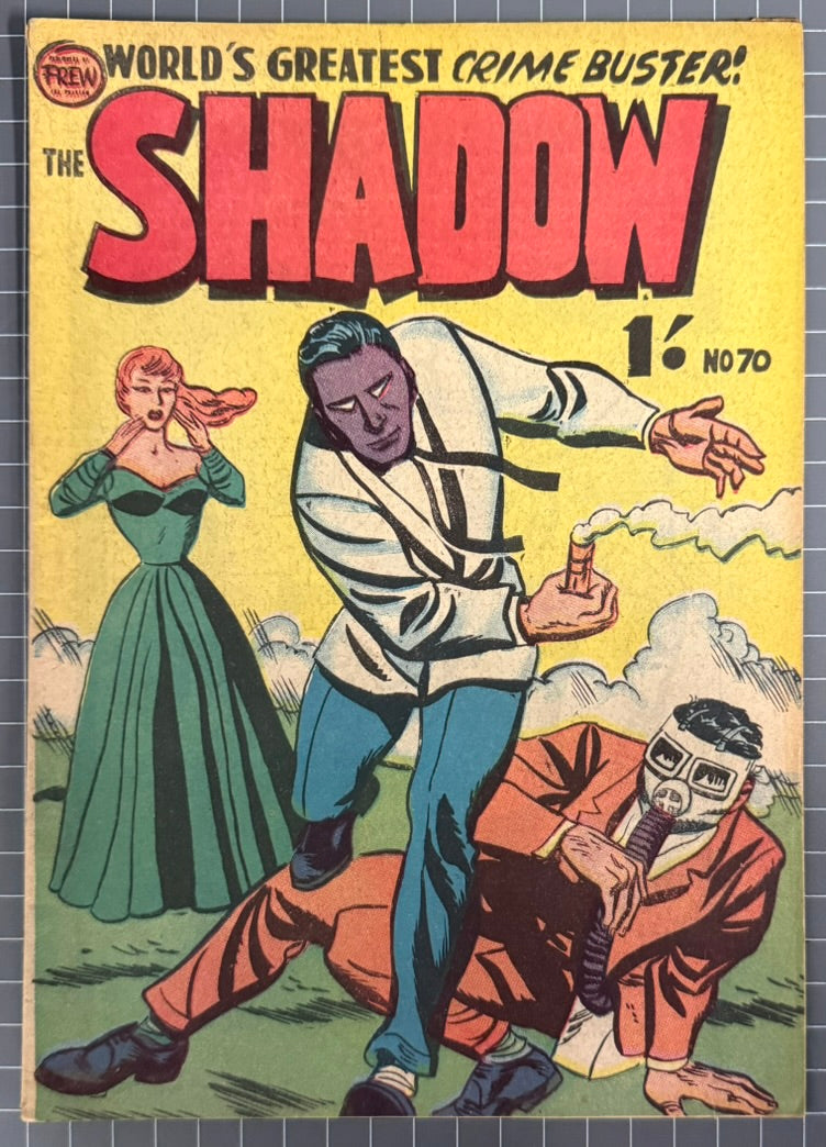 THE SHADOW #70 [FREW PUBLICATIONS] AUSTRALIAN PRE-DECIMAL COMIC 1960